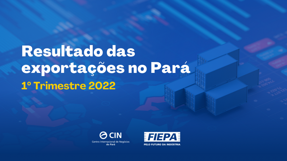Exportações do Pará têm queda no 1º Trimestre/2022