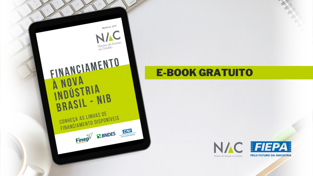 Núcleo de Acesso ao Crédito lança e-book sobre a Nova Indústria Brasil (NIB)