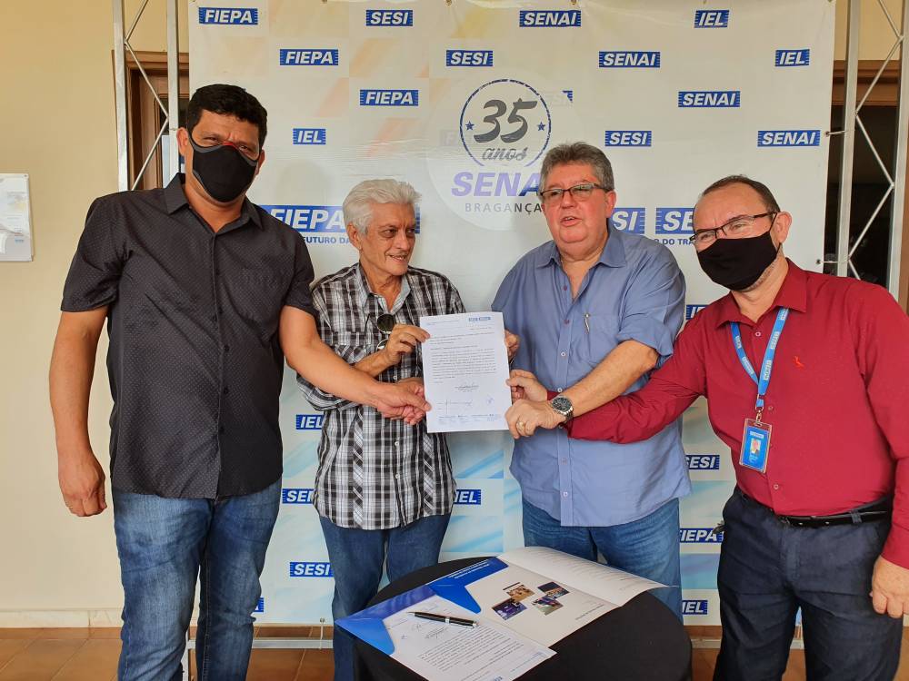 Assinatura de Ordem de Serviço marca implantação da Unidade Integrada SESI SENAI em Bragança