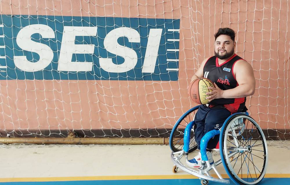 Atleta paraense de basquete em cadeira de rodas é contratado por time de Portugal
