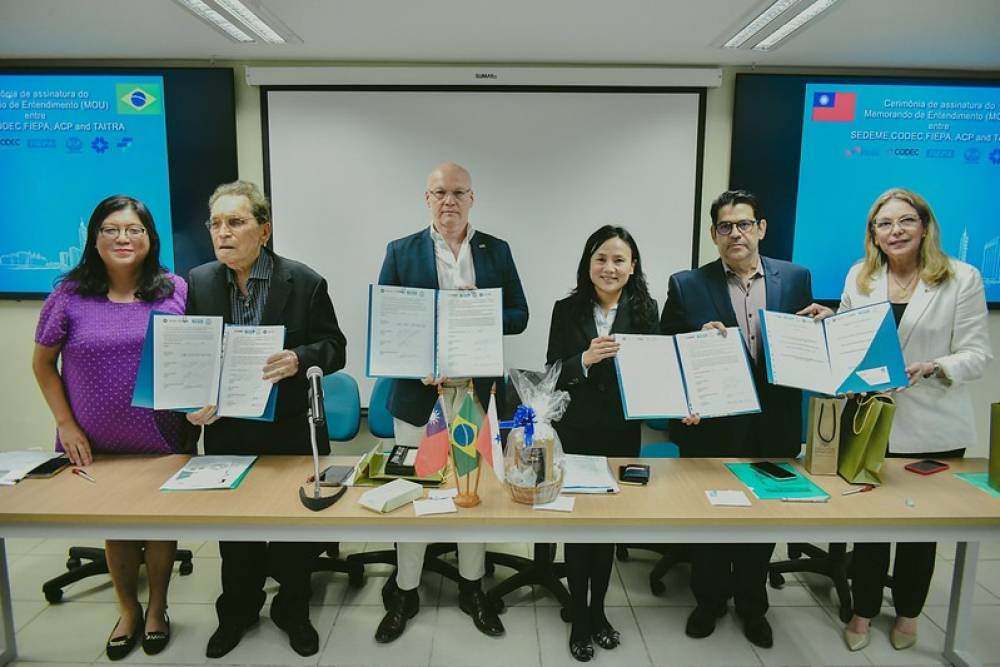 Pará e Taiwan assinam memorando de entendimento para fortalecer parceria e comércio internacional