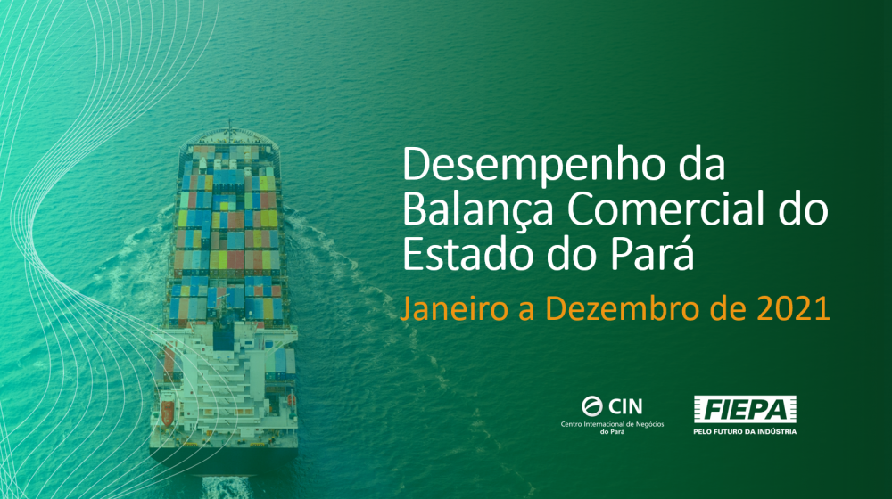 Pará exportou US$ 29.177 bilhões em 2021