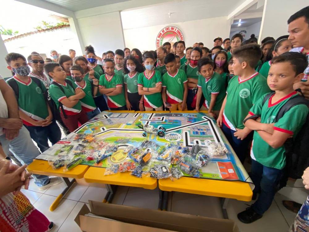 SESI implanta robótica em escolas públicas do Marajó