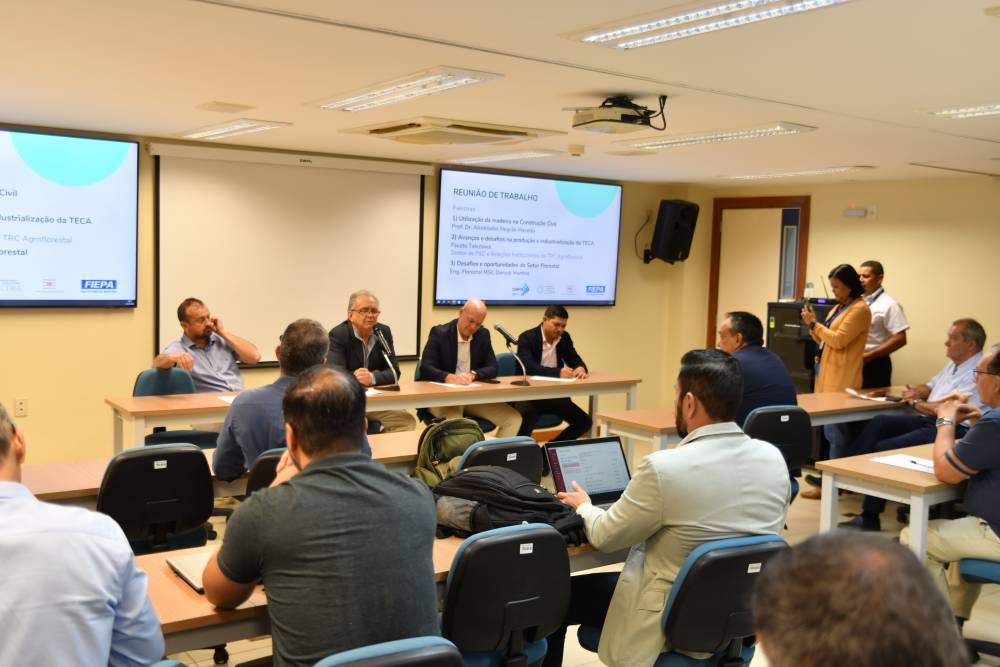 Reunião de Trabalho discute os desafios e oportunidades do setor madeireiro paraense
