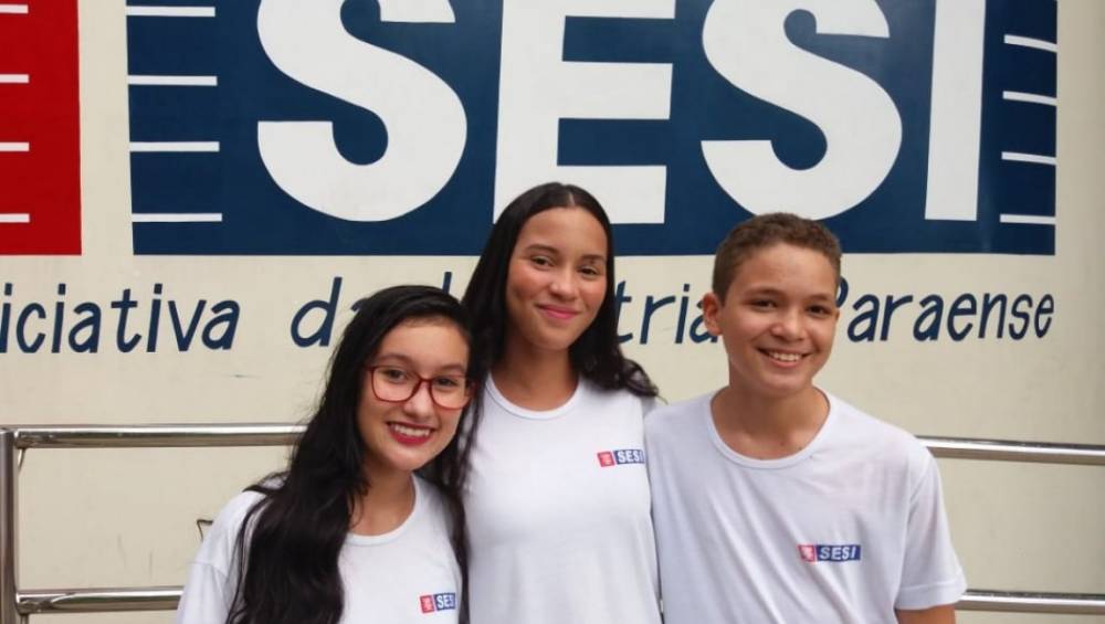 Alunos da Escola SESI Marabá vencem concurso nacional de redação