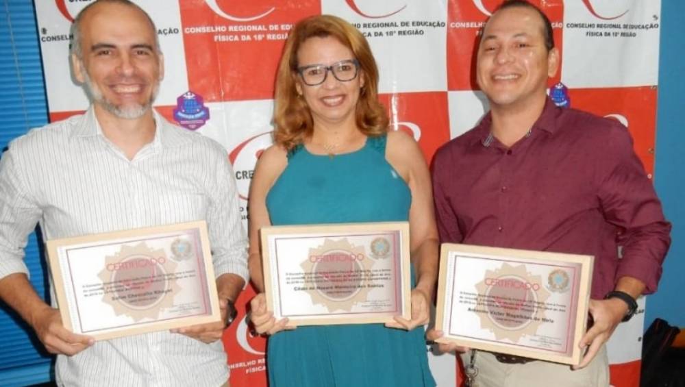Profissionais de Educação Física do SESI são premiados em Belém