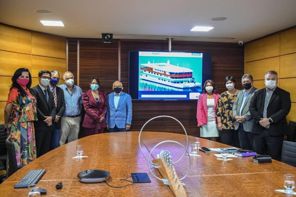 FIEPA e SENAI apresentam projeto de barco escola para o Ministério da Mulher, da Família e dos Direitos Humanos