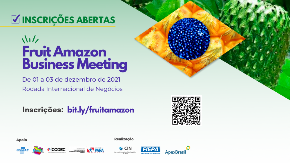 CIN/FIEPA abre inscrições para o Fruit Amazon Business Meeting