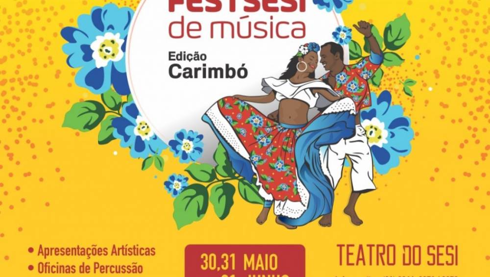 Primeira edição do FestSESI de Música celebra o Carimbó