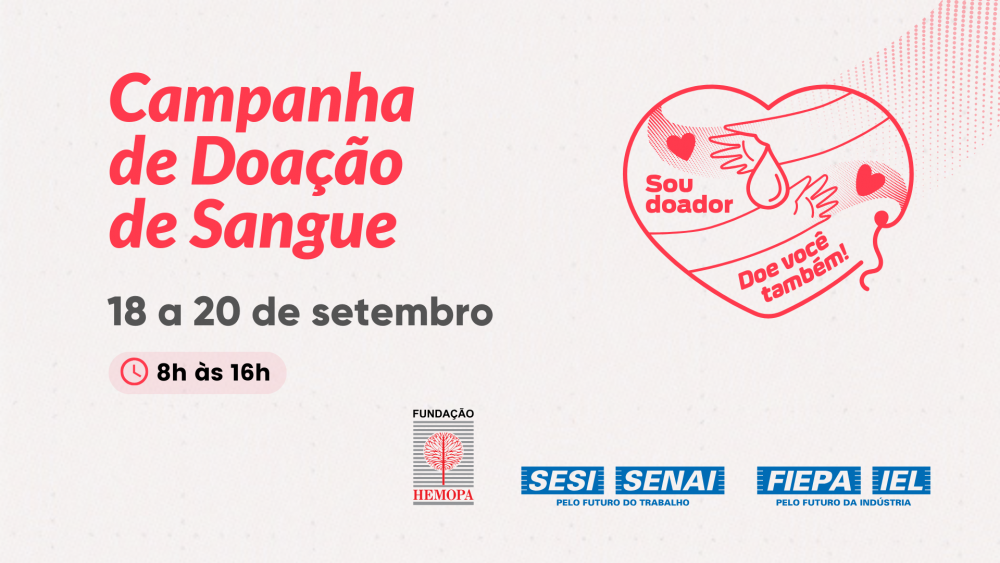 FIEPA promove campanha de doação de sangue, em Belém