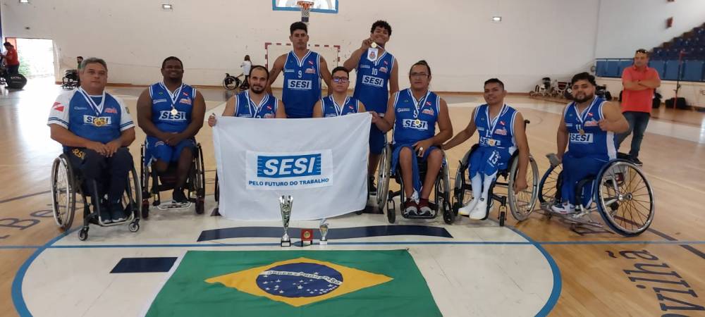 Equipe paraense de basquete em cadeira de rodas conquista medalha de prata em torneio internacional